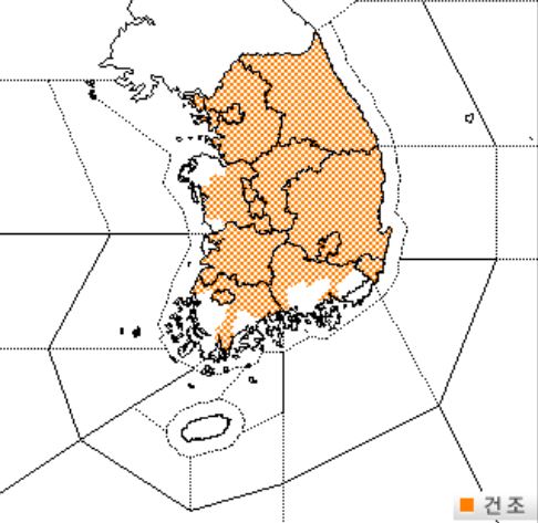 그림입니다. 원본 그림의 이름: 건조특보발효지역.JPG 원본 그림의 크기: 가로 486pixel, 세로 473pixel