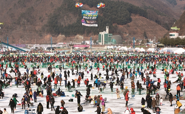 산천어