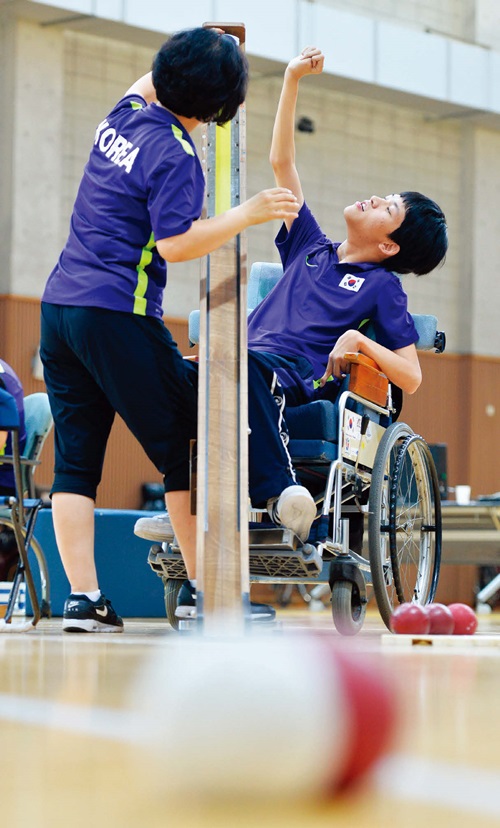보치아 세계랭킹 1위 정호원 선수