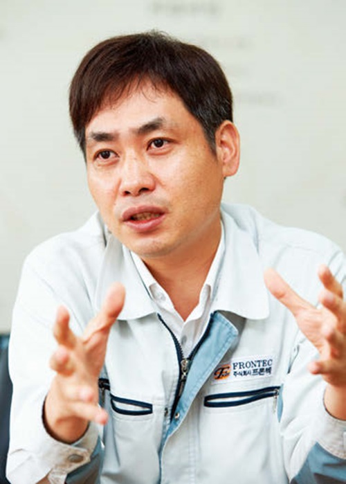 ㈜프론텍 민수홍 대표