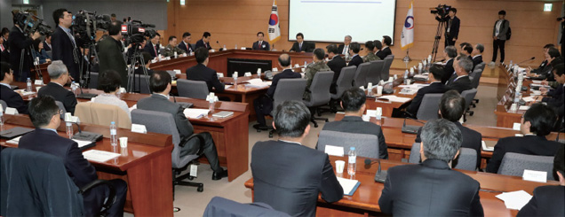 국방부,외교부,통일부 업무보고 현장
