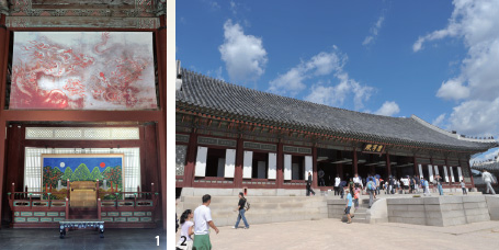 사정전, 강경전