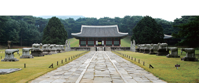 경기도 남양주시 금곡동에 있는 홍릉