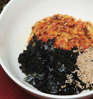 멍게 비빔밥