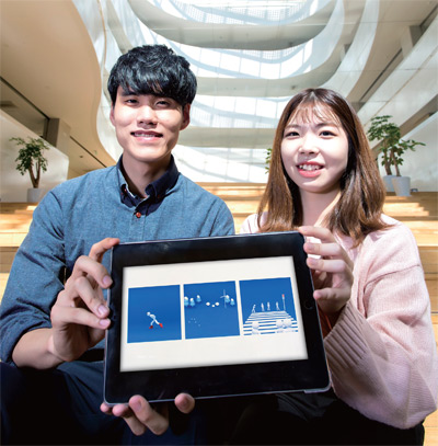 제9회 대학생 광고 공모전 대상 김준우, 권서영 씨