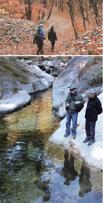 대관령옛길을 넘어 반정으로 향하는 길