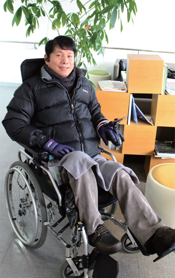 한국장애인자립생활센터협의회 회장 최용기 씨