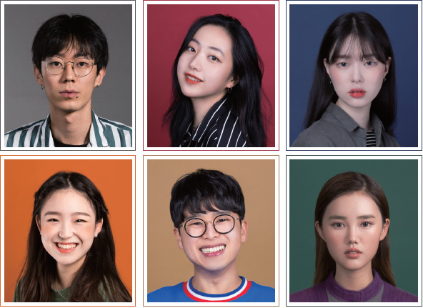 김시현 대표가 찍은 증명사진들
