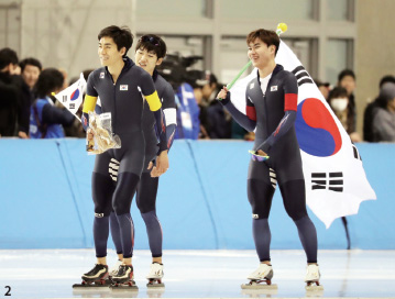 이승훈, 주형준, 김민석 선수