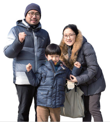 조민정 김강민 가족