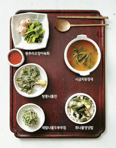 봄나물 건강 레시피