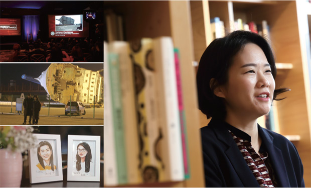'두 엄마 이야기'는 세월호 미수습자였던 허다윤,조은화 양을 기다리는 팽목항의 두 어머니의 이야기를 담았다.