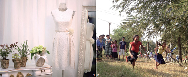 천연 섬유로 만든 웨딩 드레스, 현지인에게 수익이 돌아가는 공정 여행