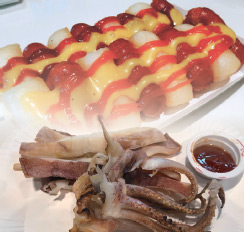 소떡소떡 백반석오징어구이