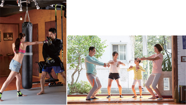 타격형태의 무술은 대상자의 자신감을 이끌어 내는데 유용하다.