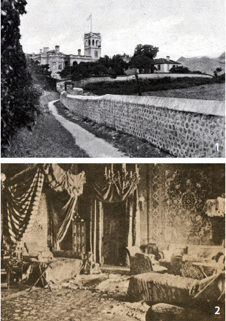 미국 사진작가 윌리엄헨리 잭슨이 한국을 찾은 1896년에 촬영한 사진이다. 미국공사관(현미국대사관저) 북쪽에서 러시아공사관 동쪽을 바라본 이 장면에는 덕수궁 돌담길이 보인다.