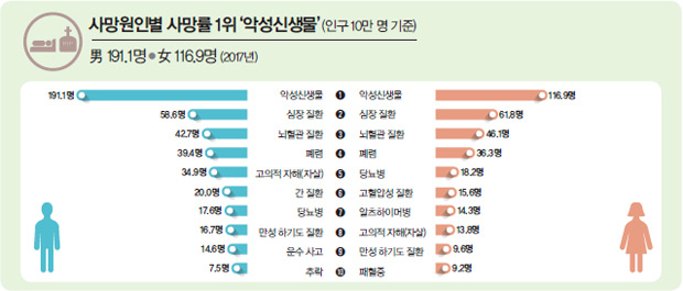 사망원인별 사망율