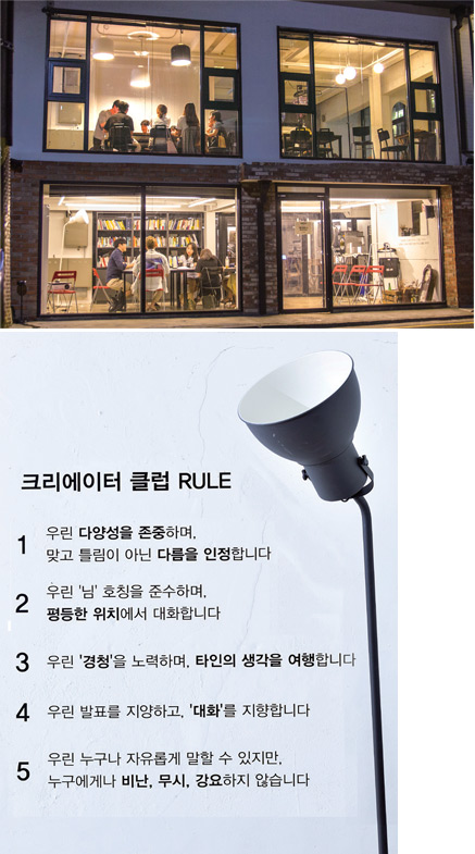 크리에이터 클럽 활동 모습 크리에이터 클럽 활동 모습