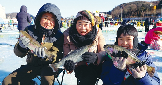 산천어