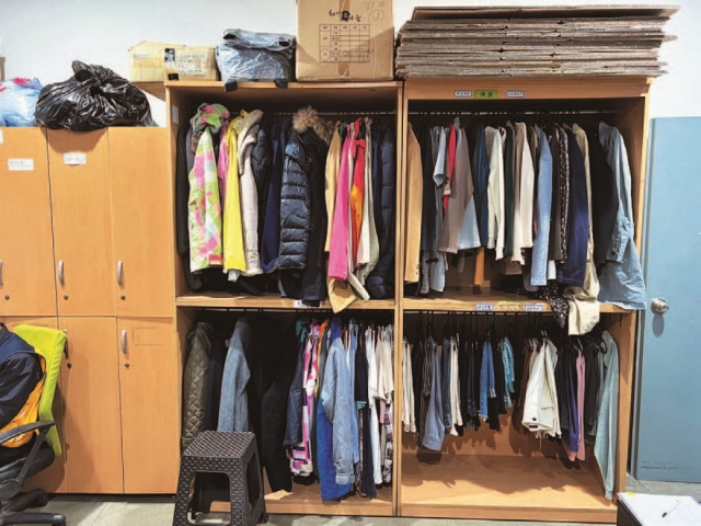 서울역에 위치한 ’우리옷방’ 모습 | 다시서기종합지원센터