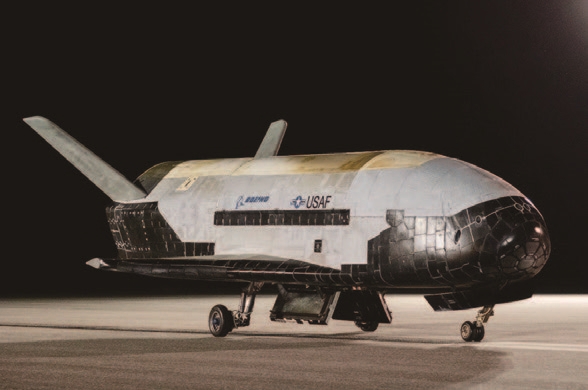미국 공군의 X-37B. 사진 미국 공군