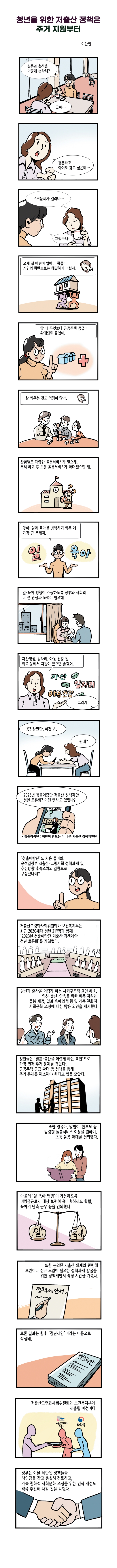 청년을 위한 저출산 정책은 주거 지원부터