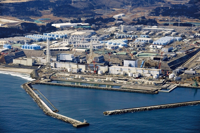 일본 후쿠시마 제1원자력발전소 모습. 사진 뉴시스