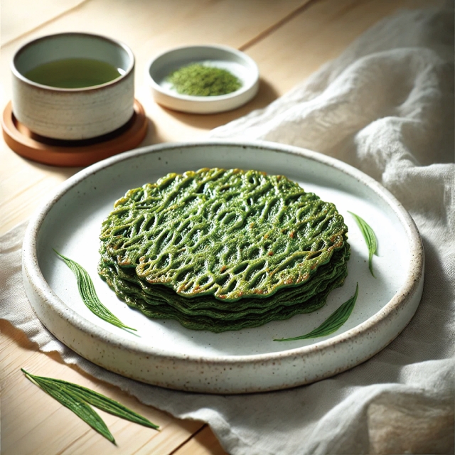 쑥 부꾸미