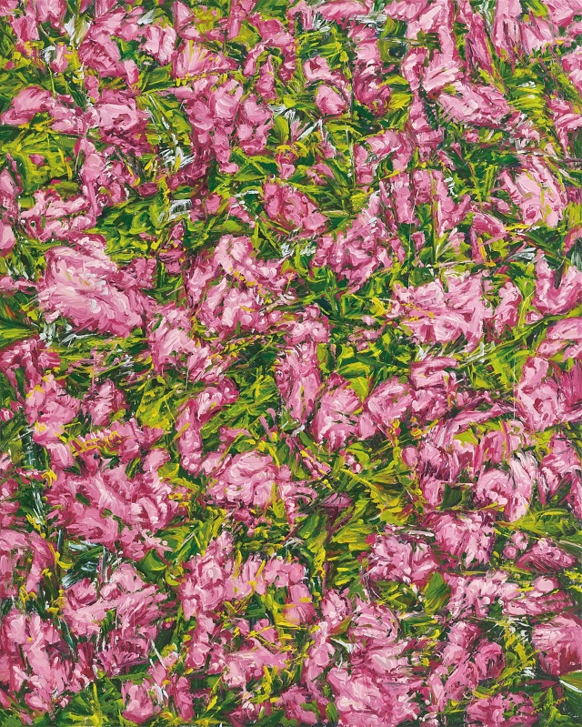 허보리, ‘배롱추상2’, 2024