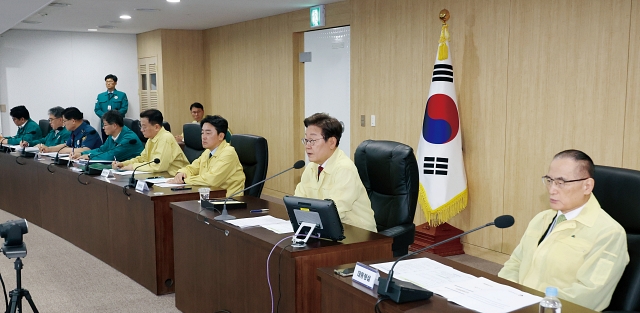 이재명 대통령이 6월 5일 용산 대통령실에서 열린 안전치안점검회의에서 발언하고 있다. 사진 뉴시스