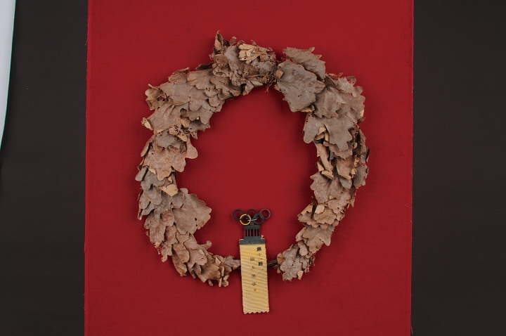 베를린올림픽 마라톤 월계관.