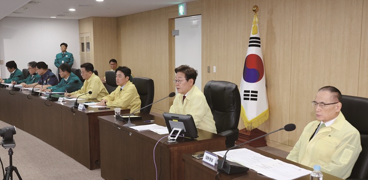 이재명 대통령이 6월 5일 용산 대통령실에서 열린 안전치안점검회의에서 발언하고 있다. 사진 뉴시스
