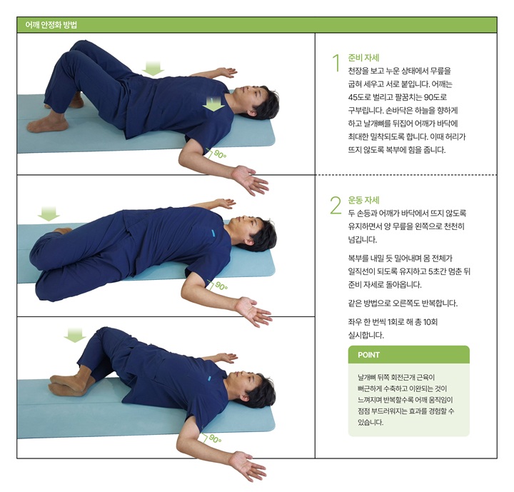 어깨 안정화 운동