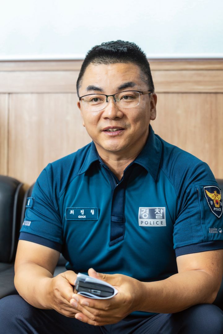 최정철 의령경찰서 칠곡파출소 경위