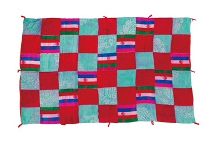 '조각보', 광복 이후, 섬유, 52x83cm, 국립민속박물관