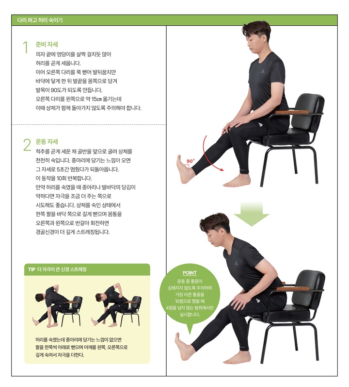 사진 안아파연구소의 '통증 제로 신경 스트레칭'(싸이프레스)