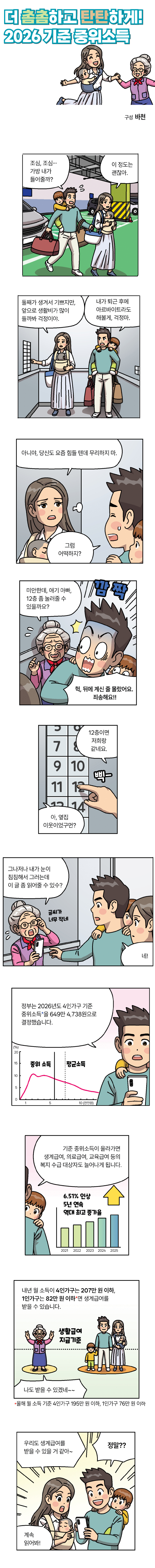 더 촘촘하고 탄탄하게! 2026 기준 중위소득 01