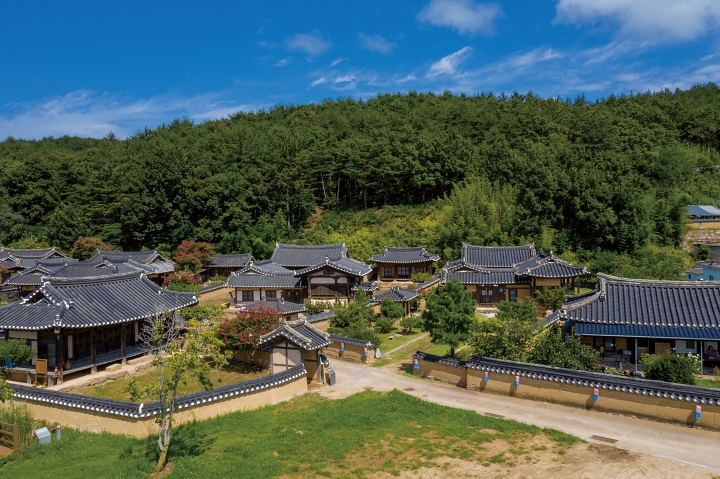 마치 조선시대로 시간여행을 온 듯한 고즈넉한 풍경을 자랑하는 ‘괴시리 전통마을’. 사진 영덕군청