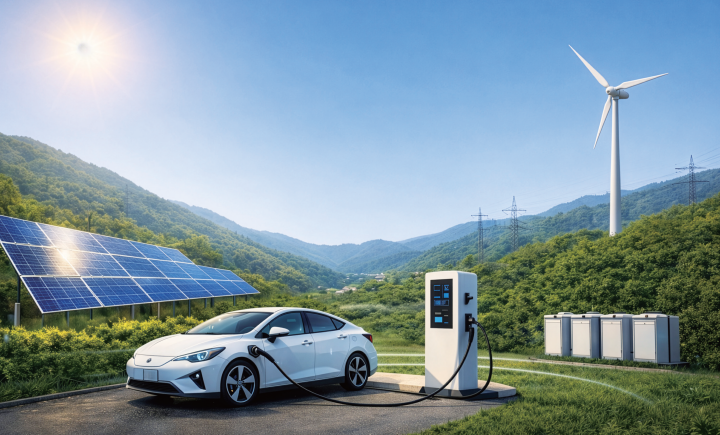 차세대 전력망은 태양광&middot;풍력 등 재생에너지와 에너지저장장치(ESS) 같은 분산 에너지를 인공지능(AI) 기술로 통합 제어해 전력의 생산&middot;저장&middot;소비를 최적화하는 지능형 전력망이다. V2G(Vehicle to Grid)는 전기차에 저장된 전력을 필요 시 전력망으로 다시 공급하는 기술을 말한다. 그림 챗GPT