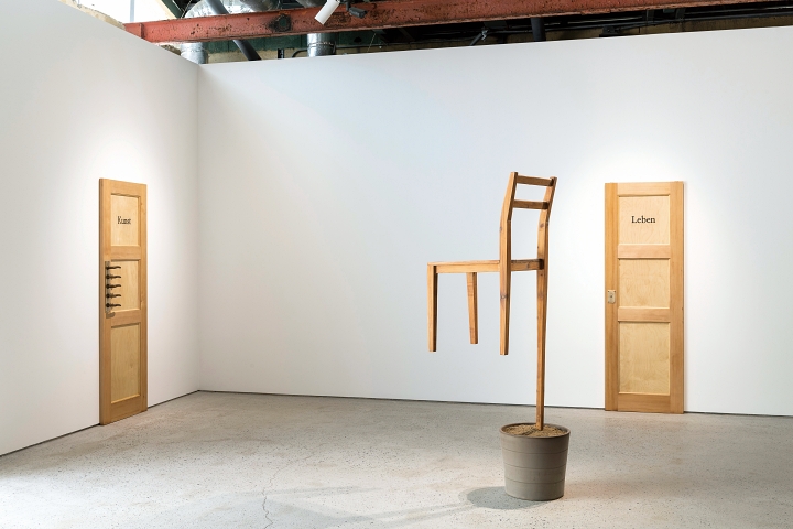 &lsquo;무명 작가를 위한 다섯 개의 질문&rsquo;, 안규철, 1991.