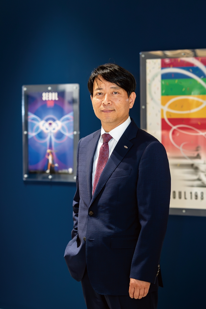 국립스포츠박물관 김충배 관장. 사진 C영상미디어