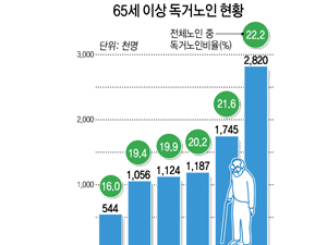 65세 이상 독거노인 현황