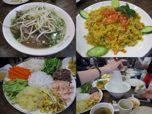 다문화 음식 거리의 음식도 맛볼 수 있었다.