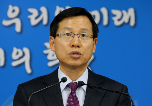 김의도 통일부 대변인이 22일 정부서울청사에서 
