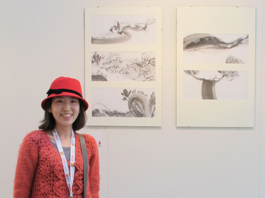 지난해 예술 프로그램 연계 창작지원 사업’에 참여한 박세영 작가.