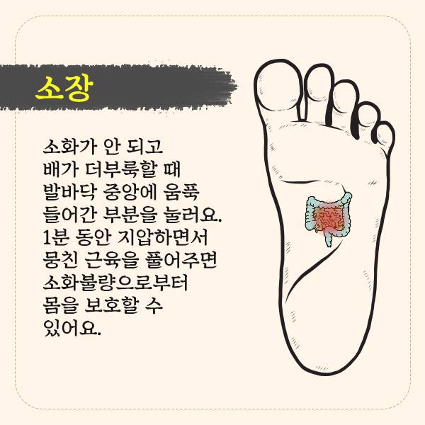 집에서 쉽게 5분 ‘셀프 발 마사지’