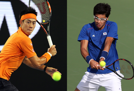 한국 테니스 간판 정현(84위)의 약점으로 꼽히는 서브는 최근 시속 200km까지 근접했다. 정현에게는 ‘패해도 잃을 게 없다’는 도전의식을 더욱 심어줘야 한다.