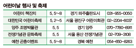 어린이날 행사 및 축제