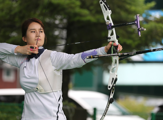 5일 서울 노원구 태릉선수촌에서 유도 대표팀이 선전을 다짐하며 화이팅을 외치고 있다.