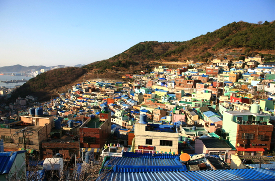 김해 부산 감천마을 
